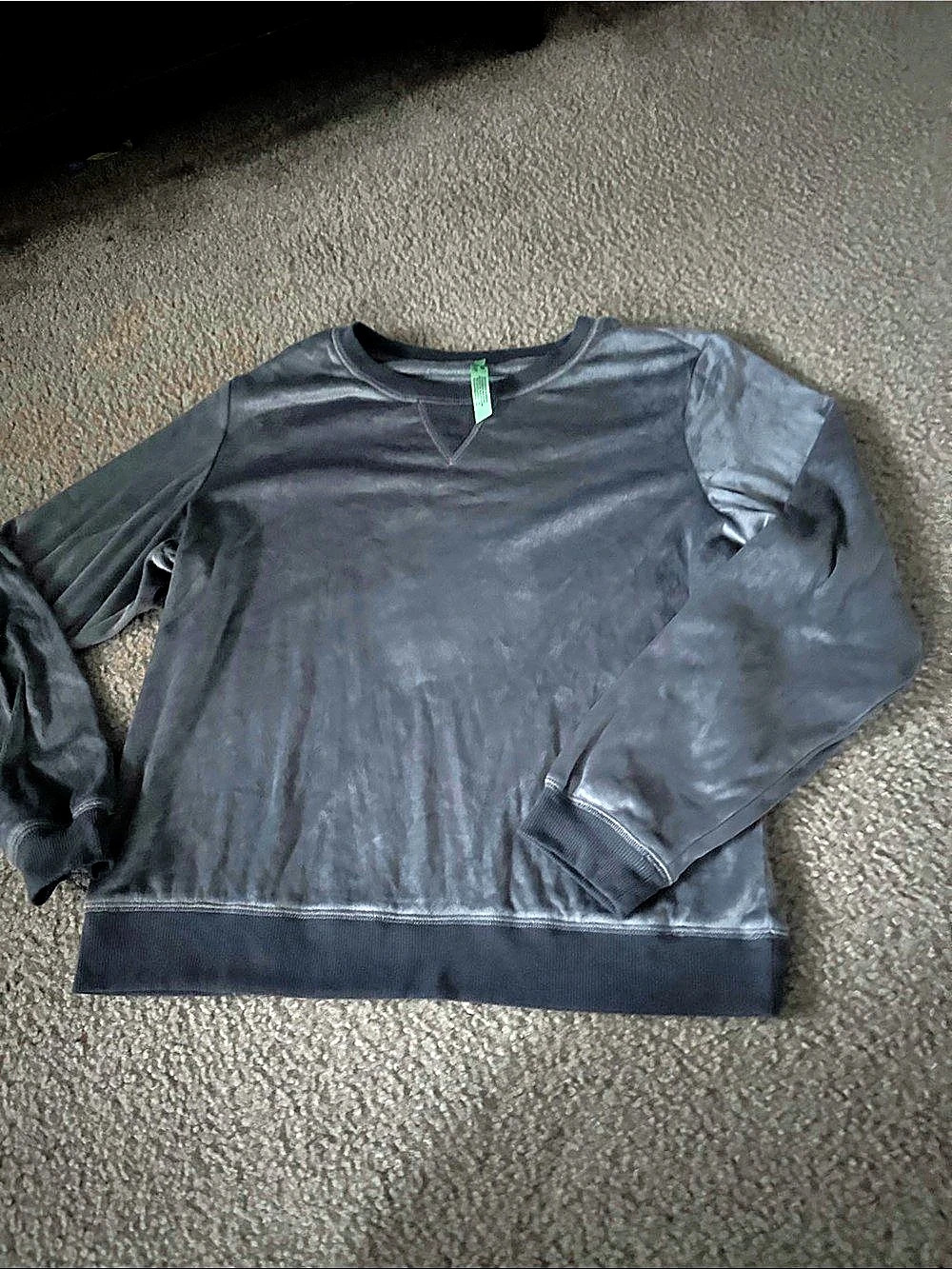 Honeydew Long Sleeve Sweatshirt in Black NWT